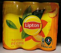 Thé glacé saveur pêche