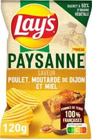 Chips paysanne saveur poulet, moutarde et miel