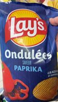 Chips ondulees paprika