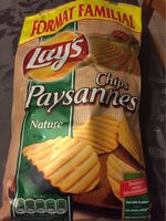 Chips paysannes nature (format familial)