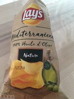Chips méditerranéenne 100% huile d'olive Nature