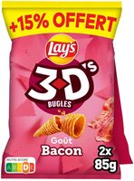 3D  bugles goût bacon
