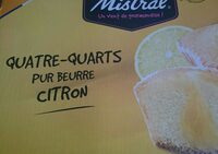 Quatre quarts Citron