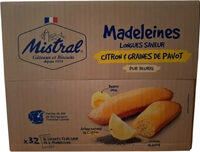 Madeleines Citron Et Graines De Pavot
