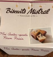 Mini Quatre-Quarts Rhum Raisin
