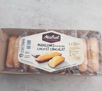 Madeleines pur beurre Coco et Chocolat