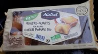 Quatre quarts coeur pomme bio