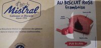 Moelleux au biscuit rose framboise