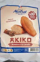 Akiko madeleine cannelle