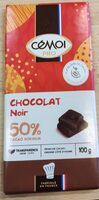 Chocolat noir 50% cacao minimum