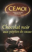Chocolat noir aux pepites de cacao