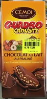 Quadro Crousti - Chocolat au lait au praliné