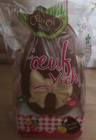 Oeufs vichy chocolat au lait garni oeufs gelifies