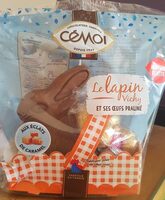 Le lapin Vichy et ses oeufs praliné.