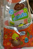 Sachet Megat'oeufs Cémoi Chocolat lait et céréales