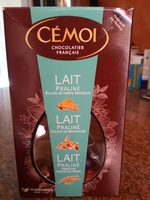Les oeufs dégustation lait praliné