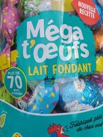 Méga t'oeuf lait fondant