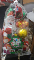 Moulages Pere Noel et 6 decors sapin en chocolat au lait