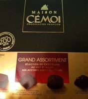 Grand assortiment de chocolat