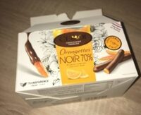 Orangettes noir 70%