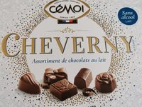 CHEVERNY Assortiment de chocolats au lait