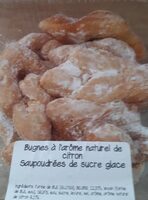 Bugnes à  l arôme naturel de citron
