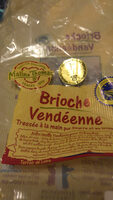 Brioche vendeenne tressee pur beurre IGP Maline Thomas 1 x