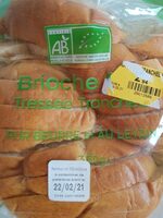Brioche bio tranchée