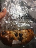 Gâche aux pépites de chocolat