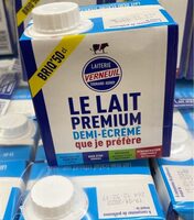LE LAIT PREMIUM DEMI ECREME que je prefere