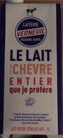 Lait de Chèvre Entier