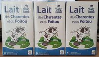 Lait UHT demi ecreme LE GOURMAND,
