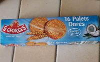 Biscuit st Georges  à la noix de coco