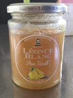 Confiture Poire Vanille