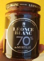 Confiture de myrtille 70%