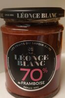 Confiture de framboise allégée en sucre