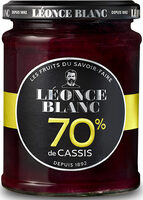 Confiture 70% de Cassis