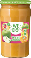 Purée de pomme bio sans sucres ajoutés
