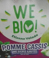 Pomme cassis sans sucres ajoutés