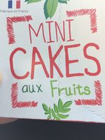 Mini cakes aux fruits