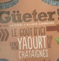 Yaourt à la châtaigne