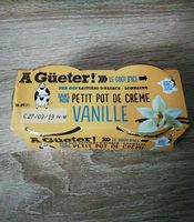 Petit pot de crème vanille