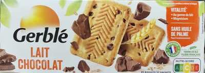 Biscuit lait chocolat