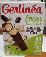 Barres saveur chocolat Noir&Blanc