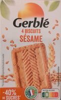 4 biscuits sésame