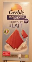 Chocolat au lait sans sucres ajoutés