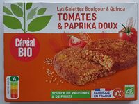 Les Galettes Boulgour & Quinoa - Tomate & Paprika