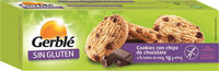 Cookies con chips de chocolate sin gluten