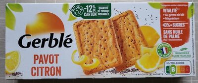 Biscuits pavot citron