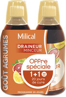 Milical Draineur Minceur Ultra Agrumes Duo 500ML